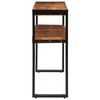 vidaXL Mesa consola 150x30x75 cm madeira de ac&aacute;cia maci&ccedil;a
