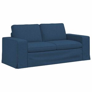 vidaXL Sof&aacute; Azul 182 x 80 x 82 cm tecido