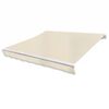 vidaXL Toldo dobr&aacute;vel motorizado 600 cm creme
