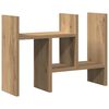 vidaXL Organizador de Mesa Carvalho Artesanal 50 x 15,5 x 35,5 cm
