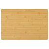vidaXL T&aacute;buas de pequeno-almo&ccedil;o 6 pcs 35x23x0,8 cm bambu