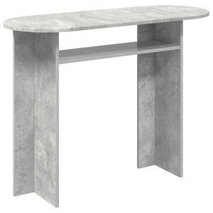 vidaXL Aparador com armazenamento Cinzento Cimento 100 x 39,5 x 75 cm
