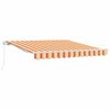 vidaXL Toldo retr&aacute;til Amarelo e Laranja 350 x 250 x 165 cm