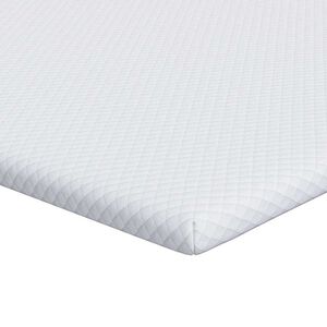 vidaXL Topper de Colch&atilde;o Branco 70 x 200 cm Tecido Jacquard