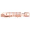 vidaXL 10 pcs conjunto sof&aacute;s jardim madeira abeto-de-douglas