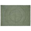 vidaXL Tapetes de &aacute;rea Verde-Azeitona 200 x 290 cm Juta