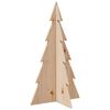 vidaXL Árvore de Natal decorativa 80 cm madeira de pinho maciça