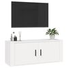 vidaXL M&oacute;vel de TV de parede 100x34,5x40 cm branco