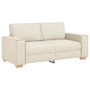vidaXL Sof&aacute; de 2 lugares em linho 180x78x84 cm
