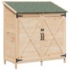 vidaXL Galp&atilde;o de Jardim Natural 106 x 56 x 113,5 cm