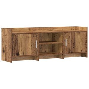 vidaXL Gabinete para TV 130 x 33 x 47 cm Madeira antiga