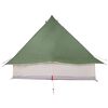 vidaXL Barraca Tipi com telhado Verde 358 x 296 x 258 cm tafetá