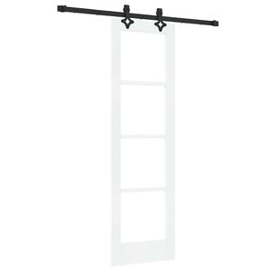 vidaXL Porta Deslizante Branco 61 x 198,5 cm