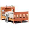 vidaXL Cama sem colch&atilde;o 120x200 cm madeira pinho maci&ccedil;a castanho-mel