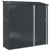 vidaXL Abrigos de jardim Antracite 203,5 x 73 x 200 cm Metal