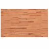 vidaXL Bancada retangular 100x60x(73-99,5) cm madeira de faia maciça