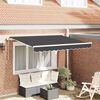 vidaXL Toldo Retr&aacute;til Antracite 250 x 200 cm tecido