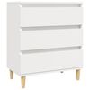 vidaXL Aparador 60x35x70 cm derivados de madeira branco