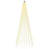 vidaXL Luzes para &aacute;rvore de Natal com estacas 500 LED Branco quente e