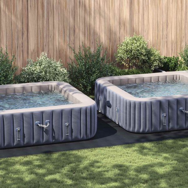 vidaXL Lona para Fundo de Piscina Ajust&aacute;vel Preto 750 x 372 x 0,1 cm