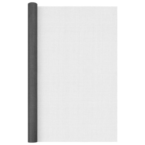 vidaXL Rede mosquiteira em fibra de vidro 80x2000 cm preto