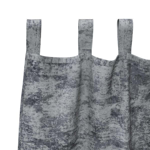 vidaXL Cortinas de Veludo 2 pcs Cinza Prata 175 x 140 cm Veludo