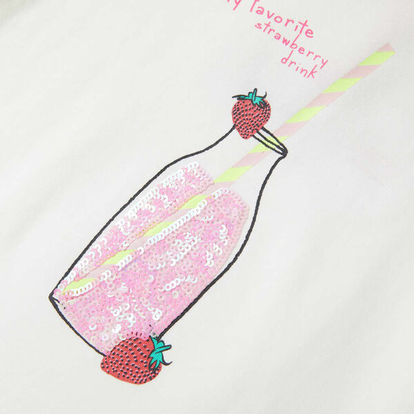 T-shirt infantil cor cru 92