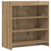 vidaXL Buffet Carvalho Arttisan 75 x 36 x 80 cm Derivados de Madeira