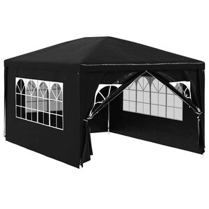 vidaXL Tenda para festas 3x4 m antracite
