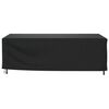 vidaXL Capa p/ mobili&aacute;rio jardim 229x113x73 cm imperme&aacute;vel 420D preto