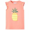 T-shirt infantil coral n&eacute;on 92
