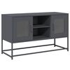 vidaXL M&oacute;vel de TV 100,5x39x60,5 cm a&ccedil;o antracite