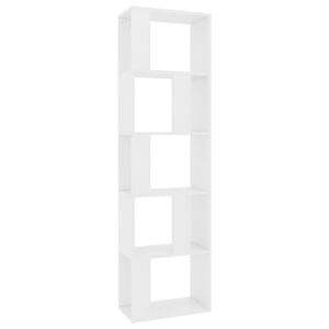 vidaXL Estante/divis&oacute;ria 45x24x159 cm derivados de madeira branco