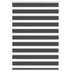 vidaXL Cortina de zebra 110x150 cm largura do tecido 105,9cm poli&eacute;ster