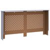 vidaXL Cobertura de radiador 152x19x81,5 cm MDF antracite
