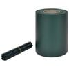 vidaXL Painel de privacidade para jardim 70x0,19 m PVC verde