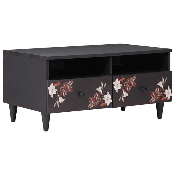 vidaXL Mesa de centro com gaveta Multicolor 80 x 54 x 40 cm