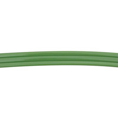 vidaXL Mangueira aspersora 3 tubos 7,5 m PVC verde