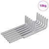 vidaXL Chave Hexagonal 4675 unid. Prateado 20 x 52 mm A&ccedil;o