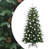 vidaXL &Aacute;rvore de Natal artificial com bolas 150 cm 150 LED