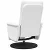vidaXL Cadeira de Massagem Recliner Branco 71 x 90 x 105 cm