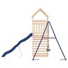 vidaXL Conjunto de brincar p/ exterior madeira de pinho maci&ccedil;a