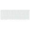 vidaXL Cortina de Renda com cortinas Branco 140 x 750 cm Poli&eacute;ster