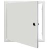 vidaXL Painel de Acesso Branco 33 x 33 x 3 cm A&ccedil;o