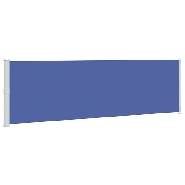 vidaXL Toldo lateral retr&aacute;til de p&aacute;tio 180x600 cm azul