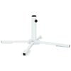 vidaXL Suporte para Parasol Branco A&ccedil;o