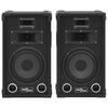 vidaXL Colunas de palco Hifi profissionais passivas 2 pcs 800 W preto