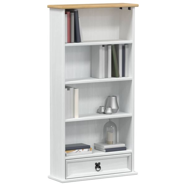 vidaXL Aparador de CD Branco 52 x 17.5 x 103 cm
