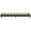 vidaXL Cama boxspring 90x200 cm tecido cinzento