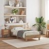 vidaXL Estrutura da Cama carvalho artisiano 75 x 190 cm